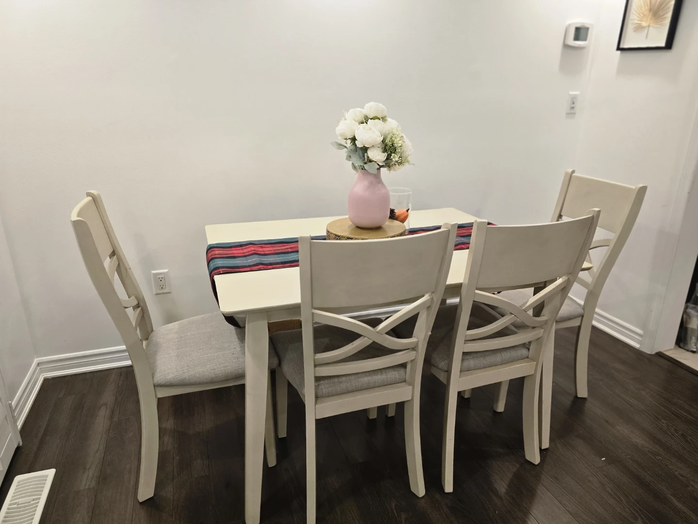 Dining table set with four chairs - photo 4