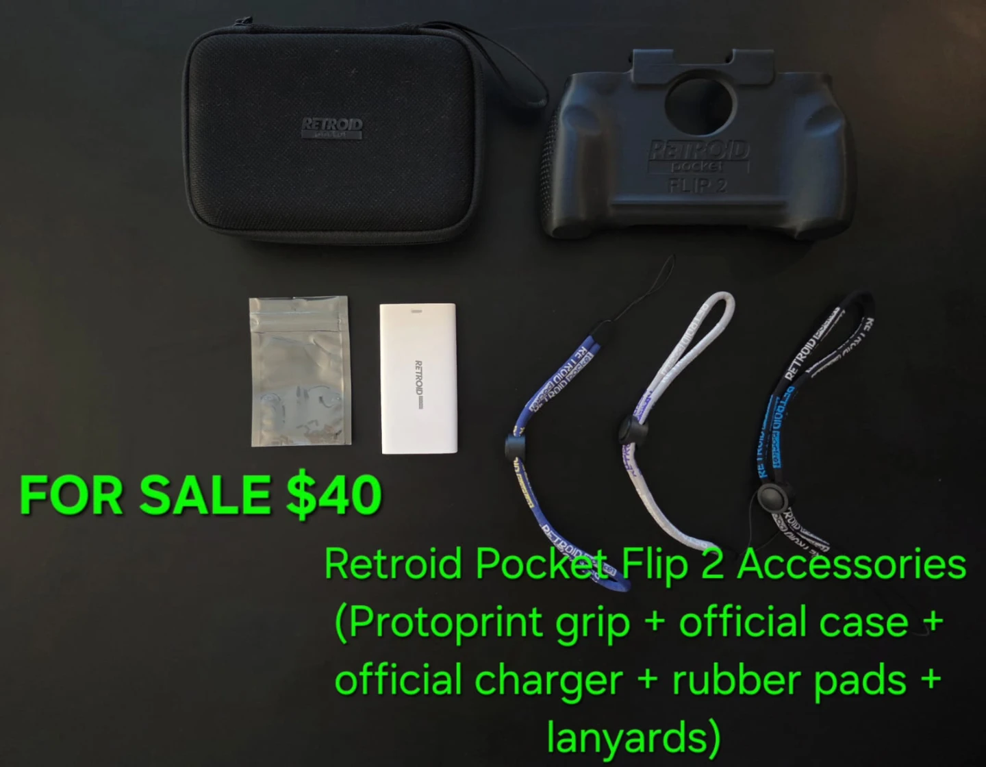 Retroid Pocket Flip 2 Accessories Bundle