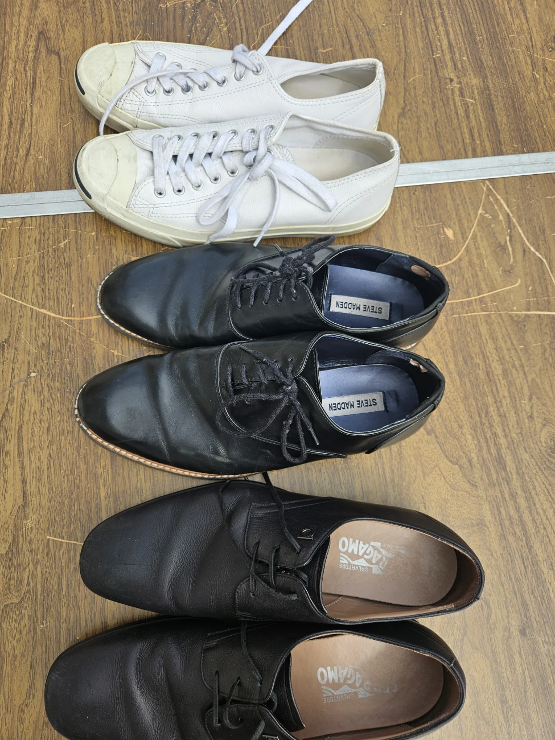 5 mens brand name leather shoes size 9 and 9.5 - photo 5