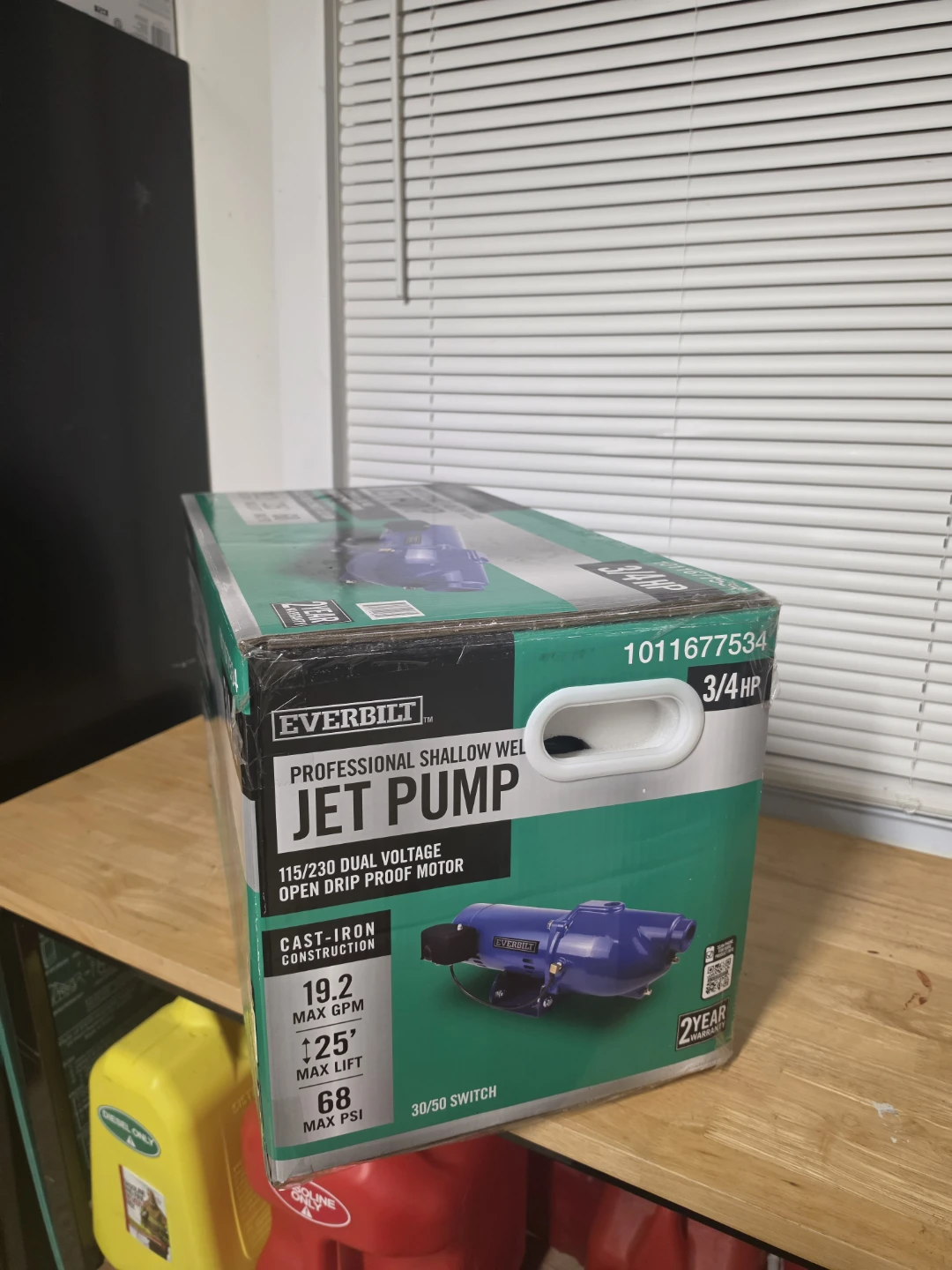 Everbilt 3/4 HP Professional Shallow Well Jet Pump - photo 2