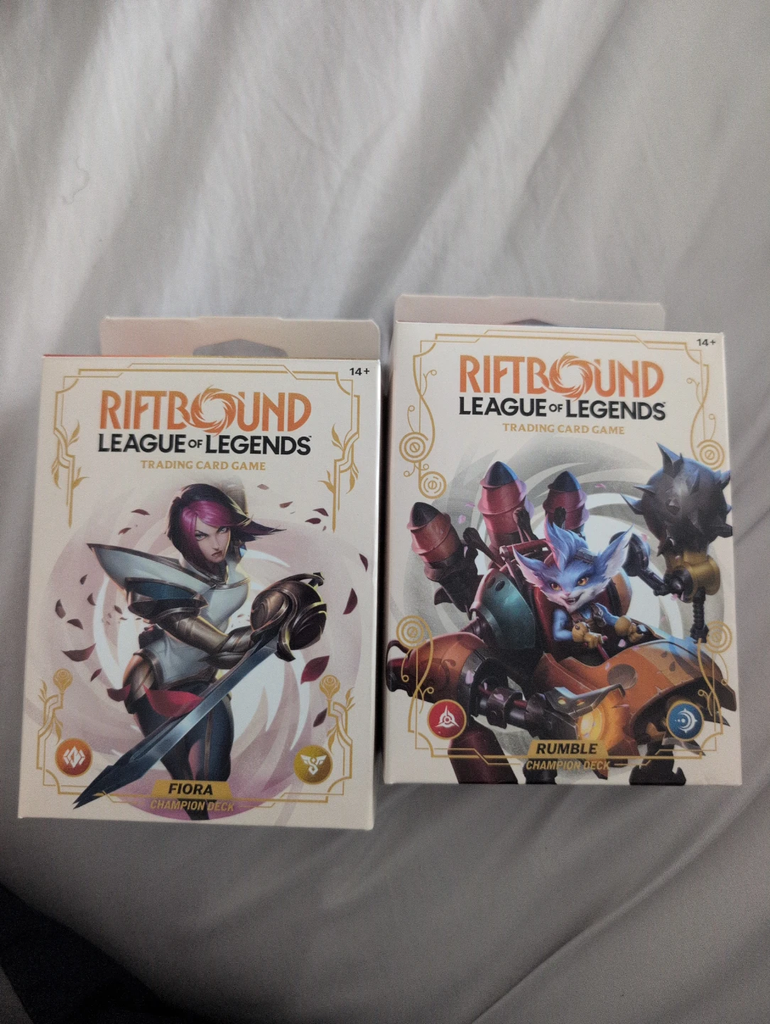Riftbound Spirit forged champion deck lot