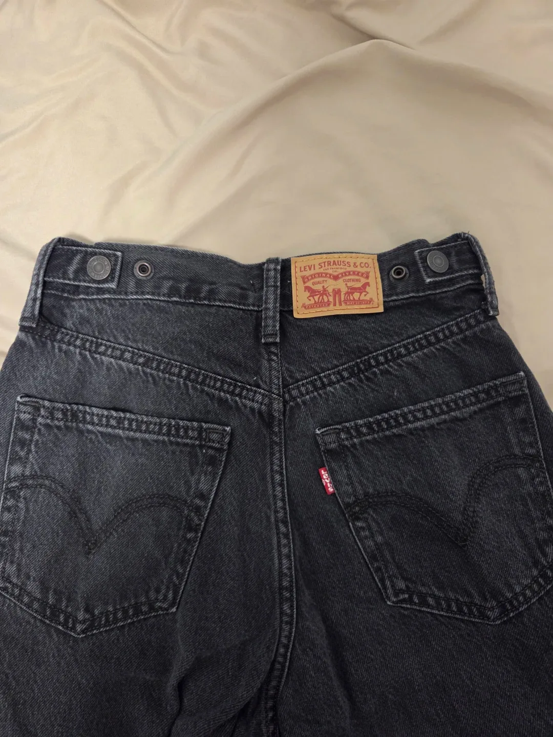 Levi's Cinch wide leg Baggy Jeans Size 24 - photo 2