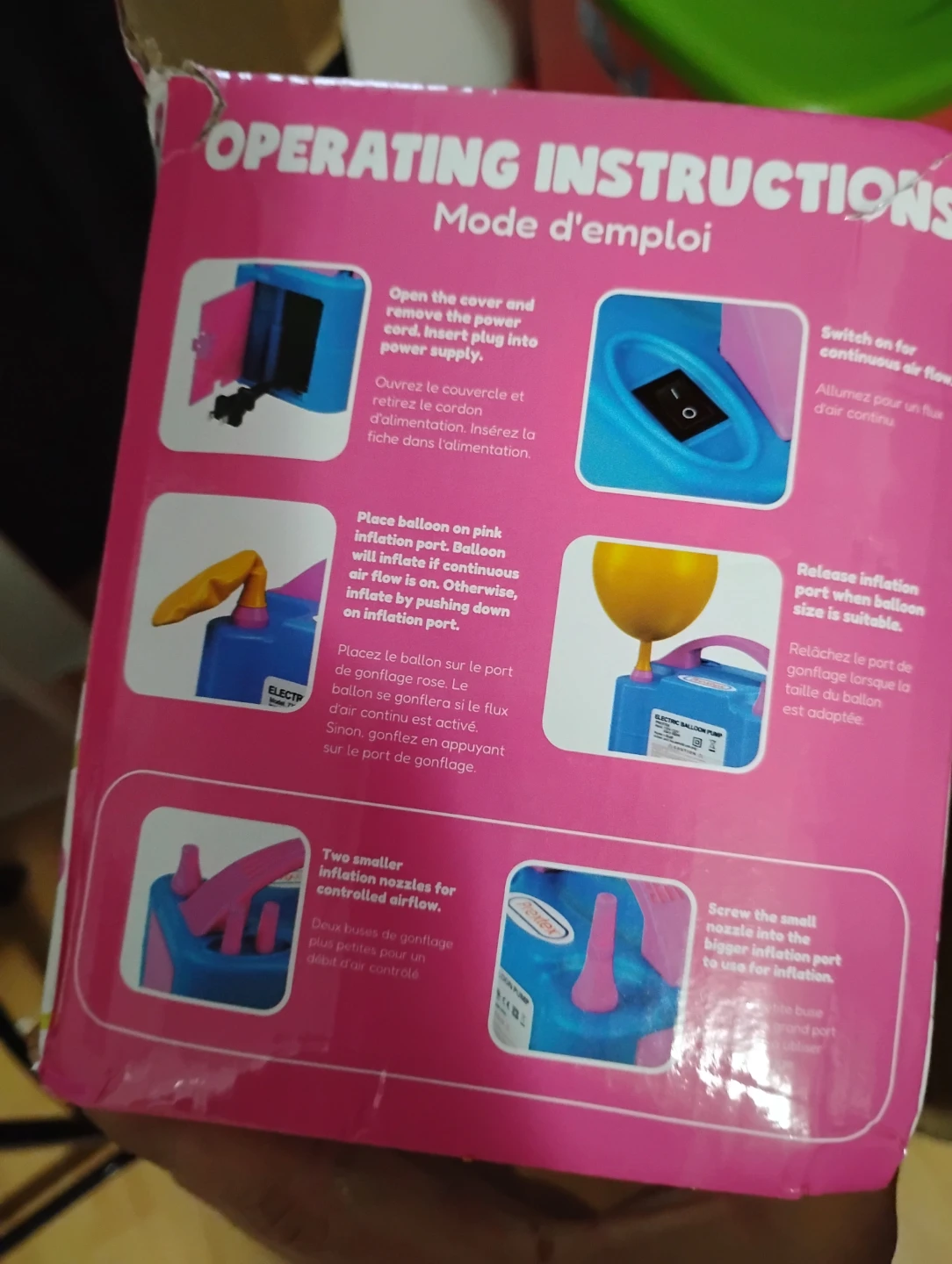 Prextex 600W Electric Balloon Pump (BRAND NEW)