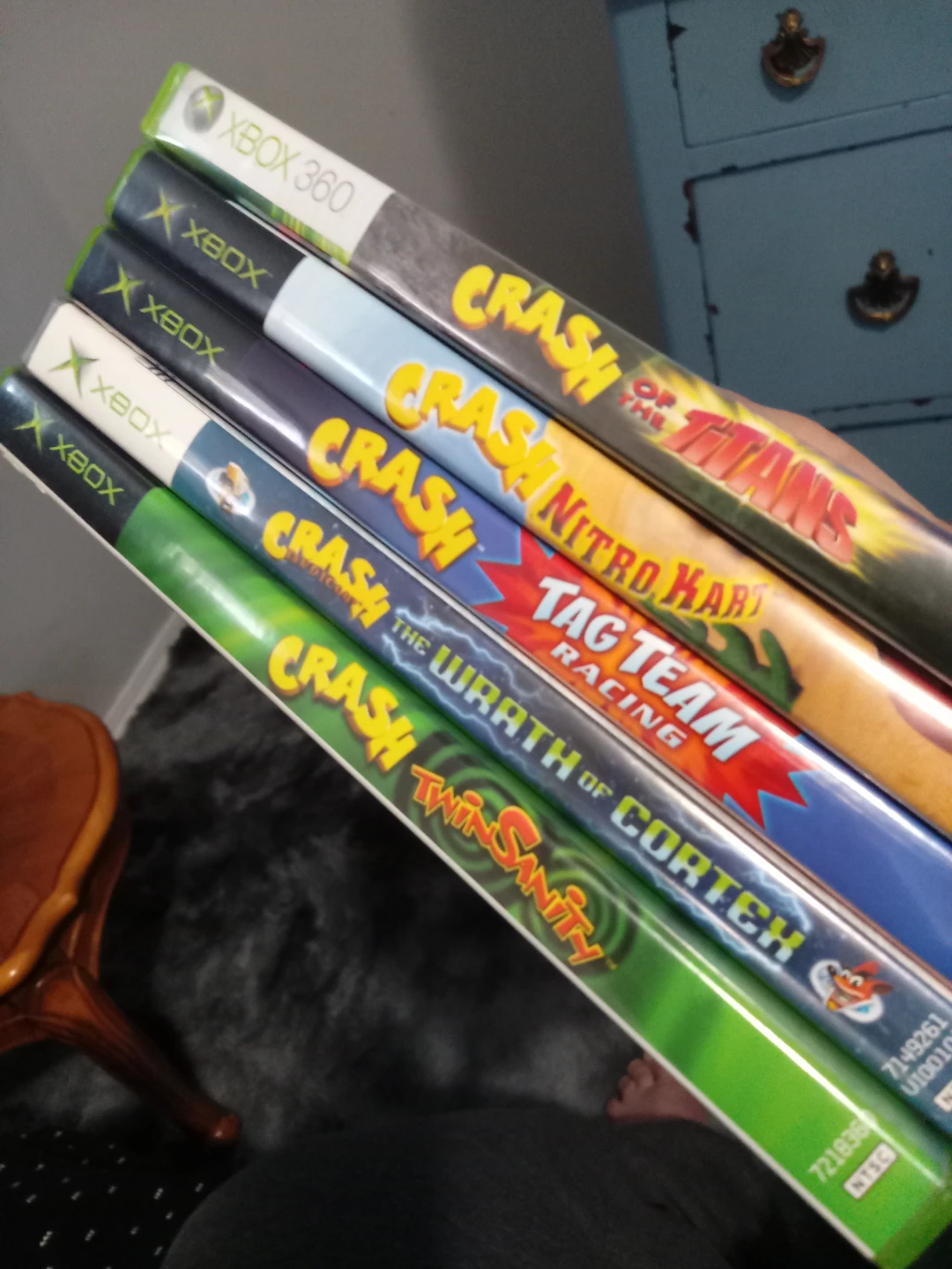 Crash Bandicoot games X5