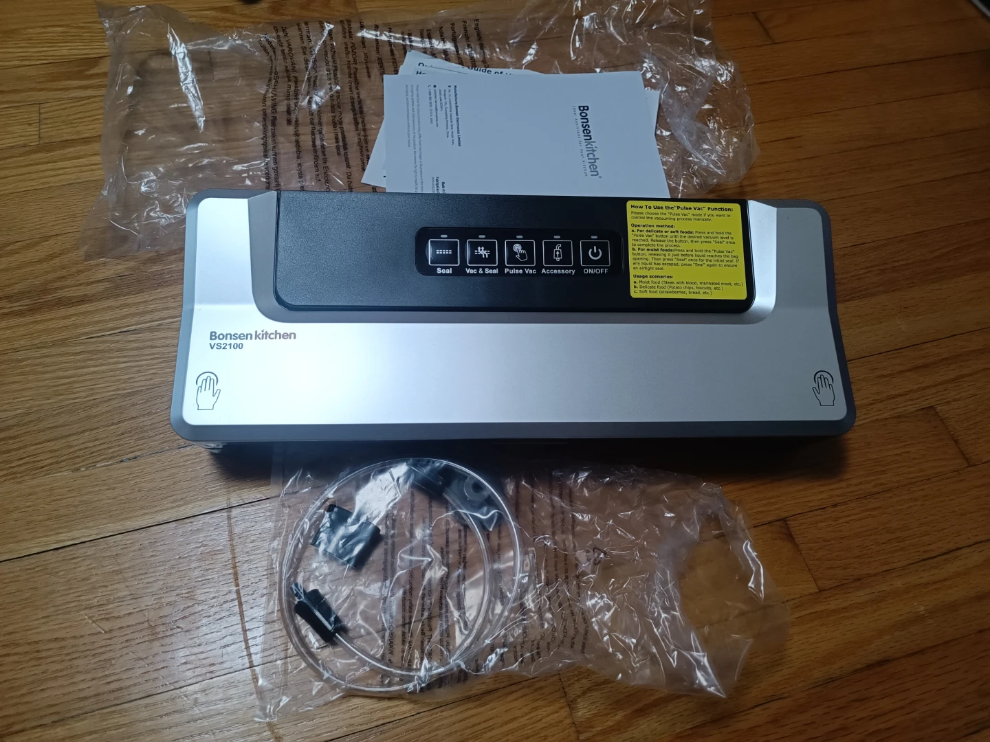 BonsenKitchen VS2100 Vacuum Sealer Machine