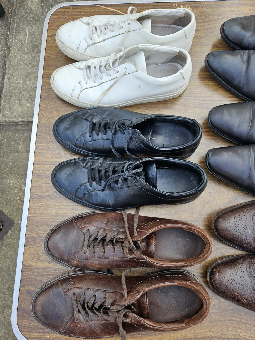 6 expensive brand name shoes..size 9.5 - photo 5