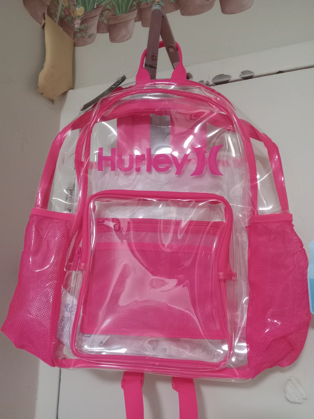 Hurley Clear Backpack Pink - photo 2