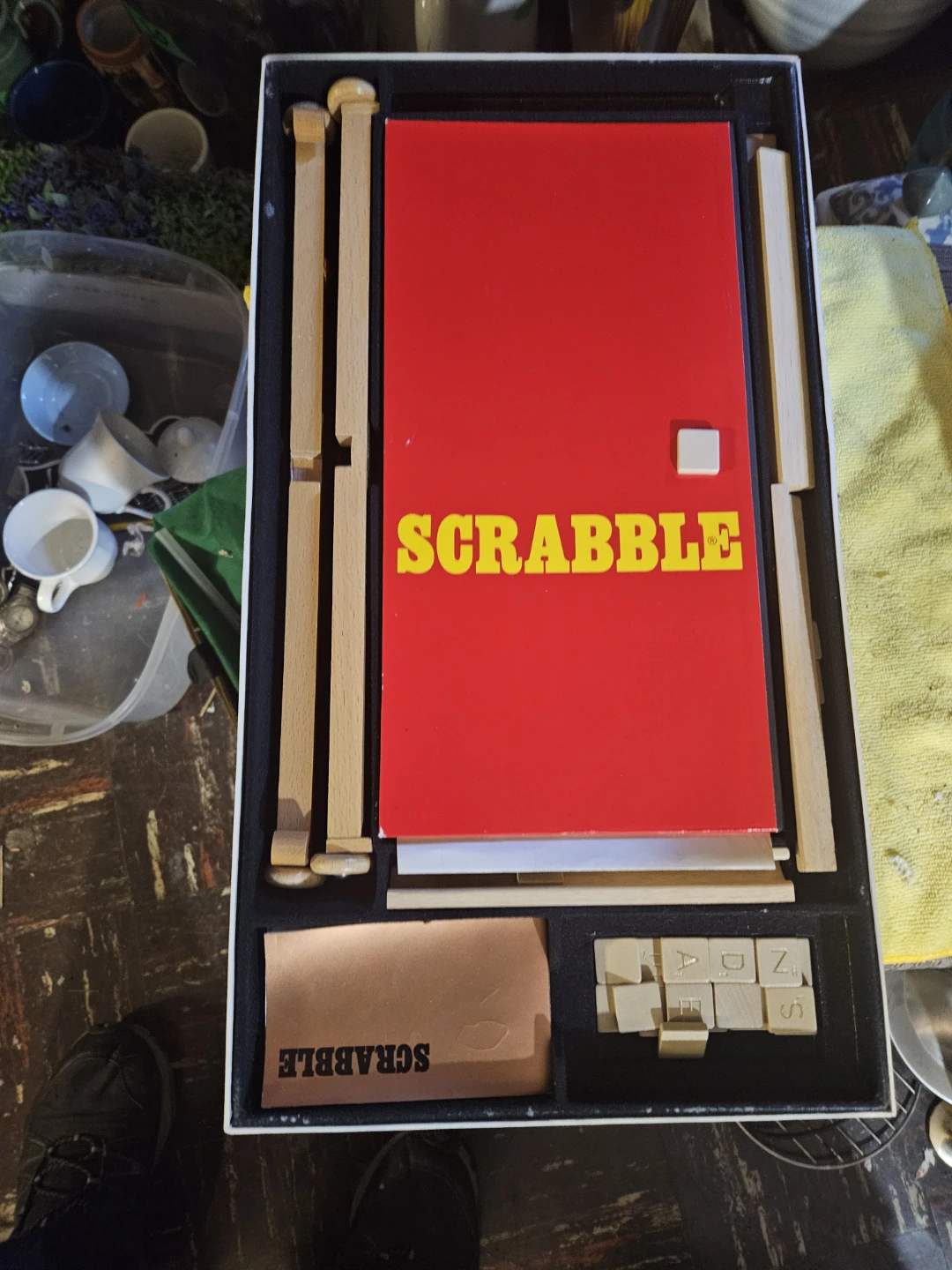 Scrabble Deluxe Board Game - photo 5