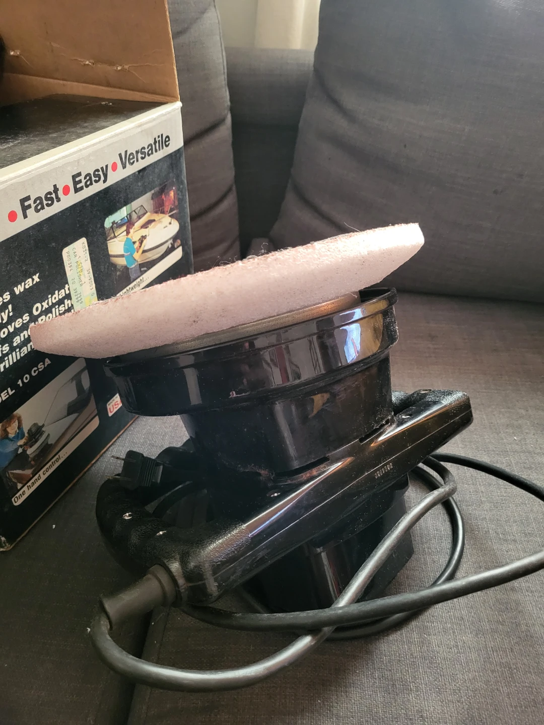 WEN Model 10 Type 1 10" Random Orbital Car Waxer Buffer Polisher - photo 4