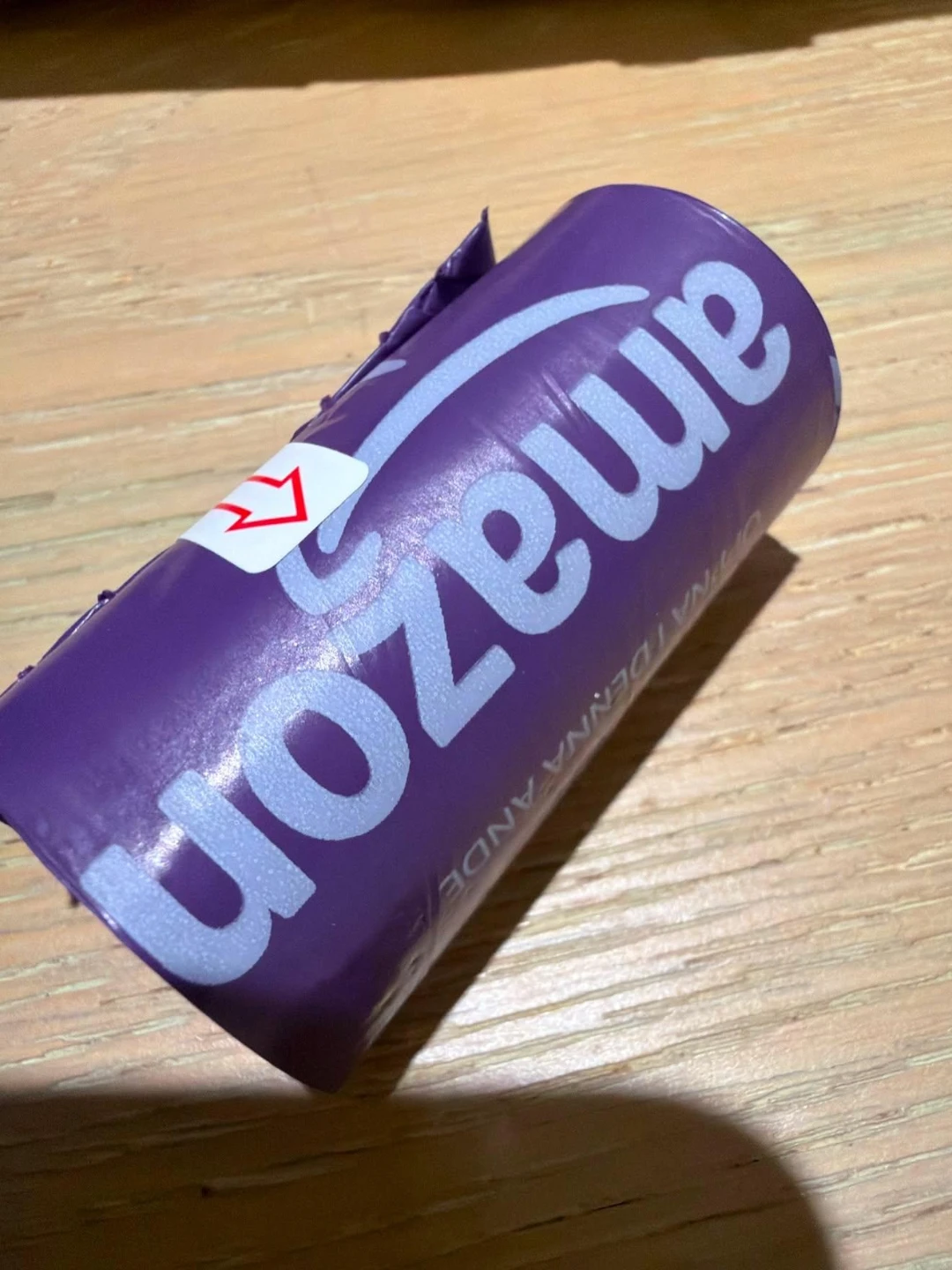 Amazon Purple Trash Bag Refill Roll