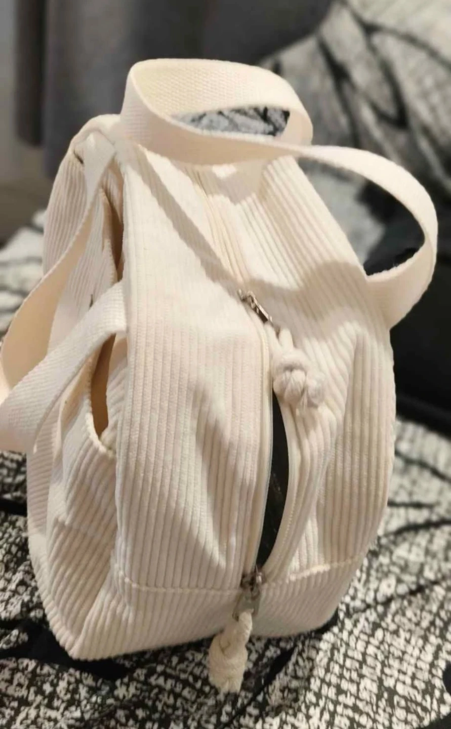 Frische Corduroy Tote Bag