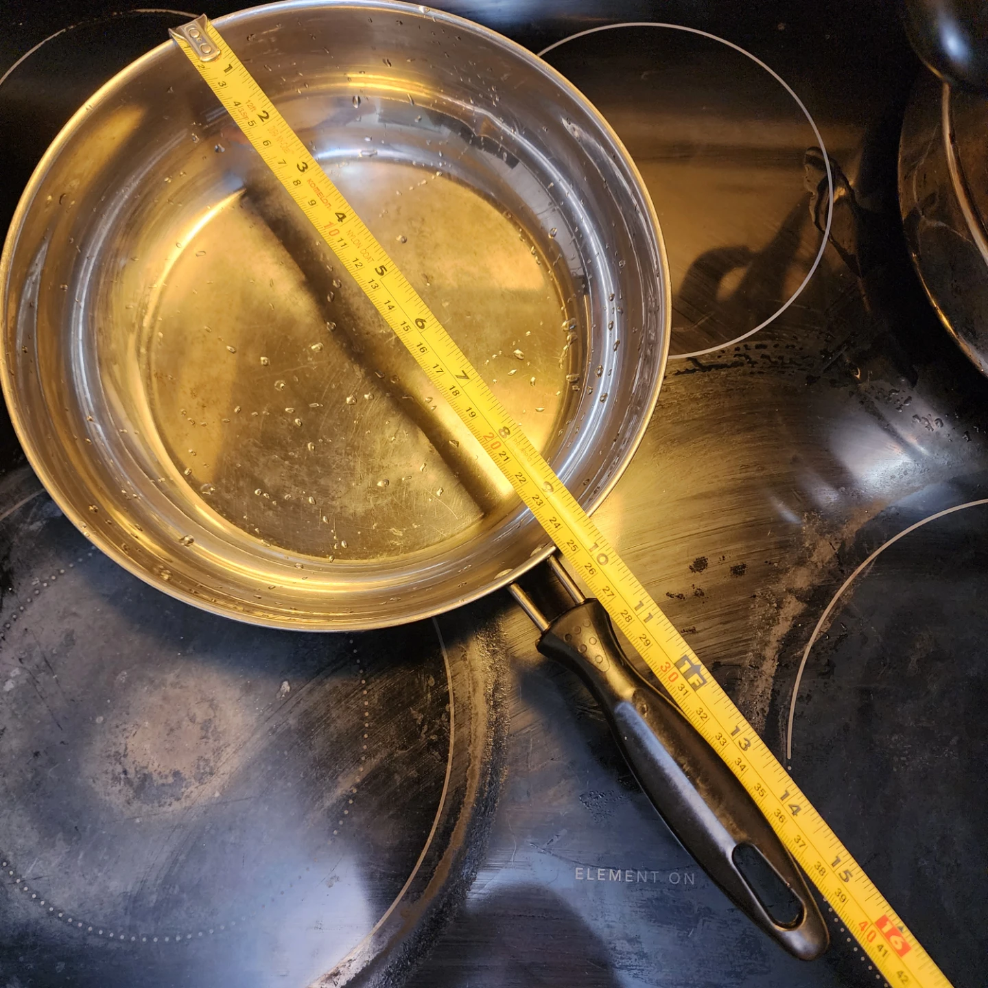 Stainless Steel Pan with Glass Lid - photo 2
