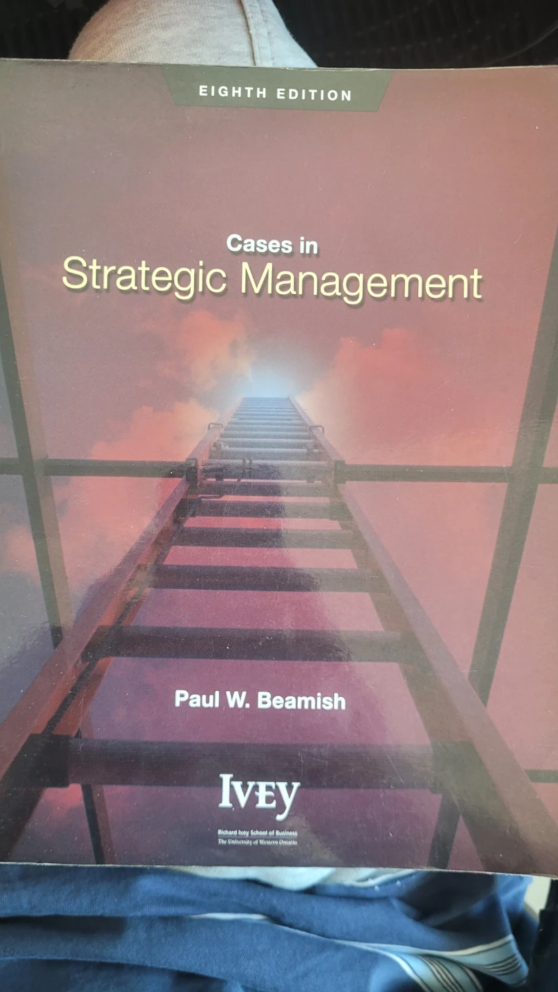 Cases in Strategic Management Eighth Edition Textbook