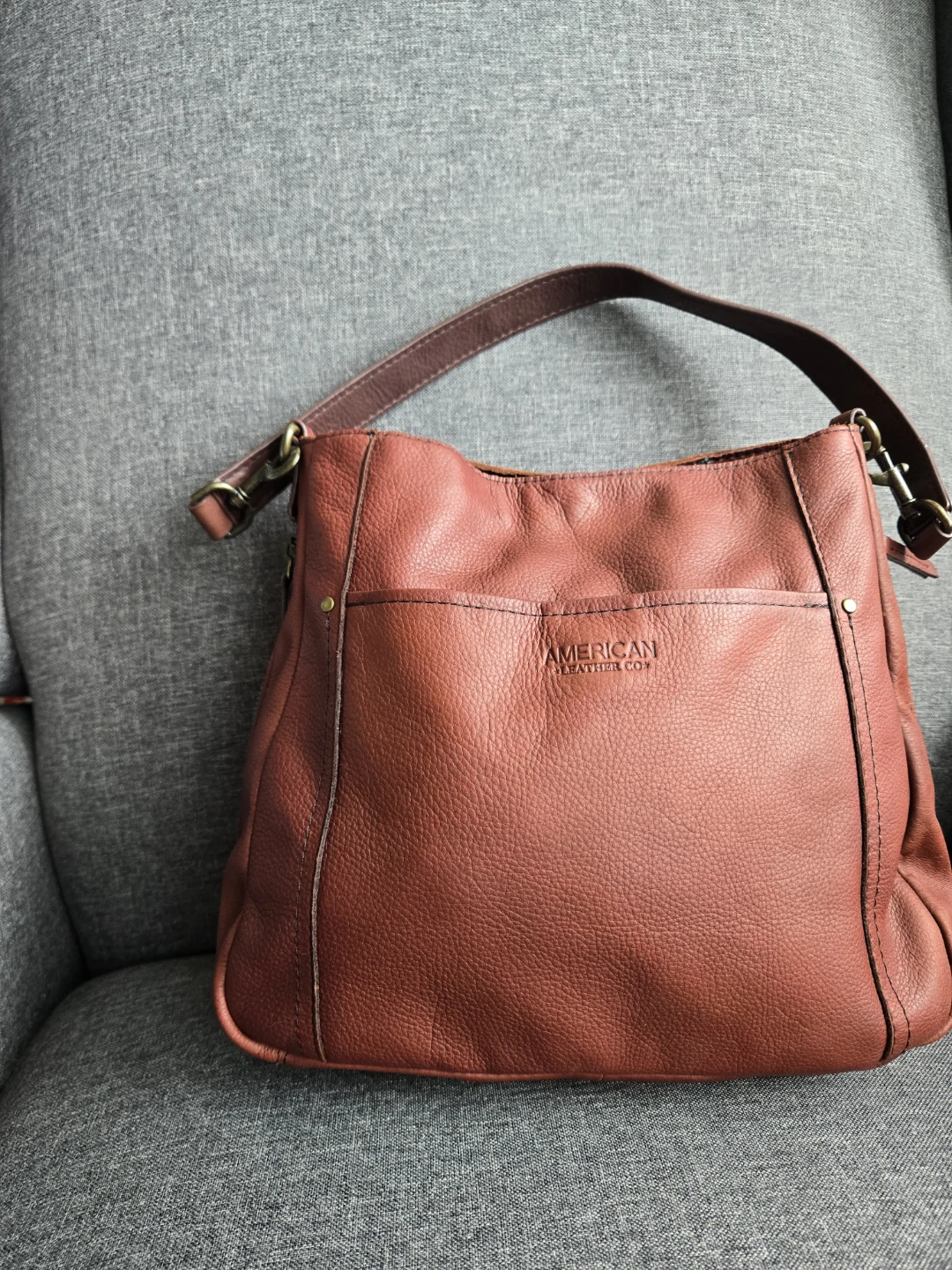 American Leather Co. Satchel Purse