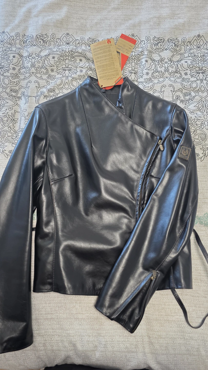 Belstaff  Motorcycle Biker Leather Jacket - Women - photo 3
