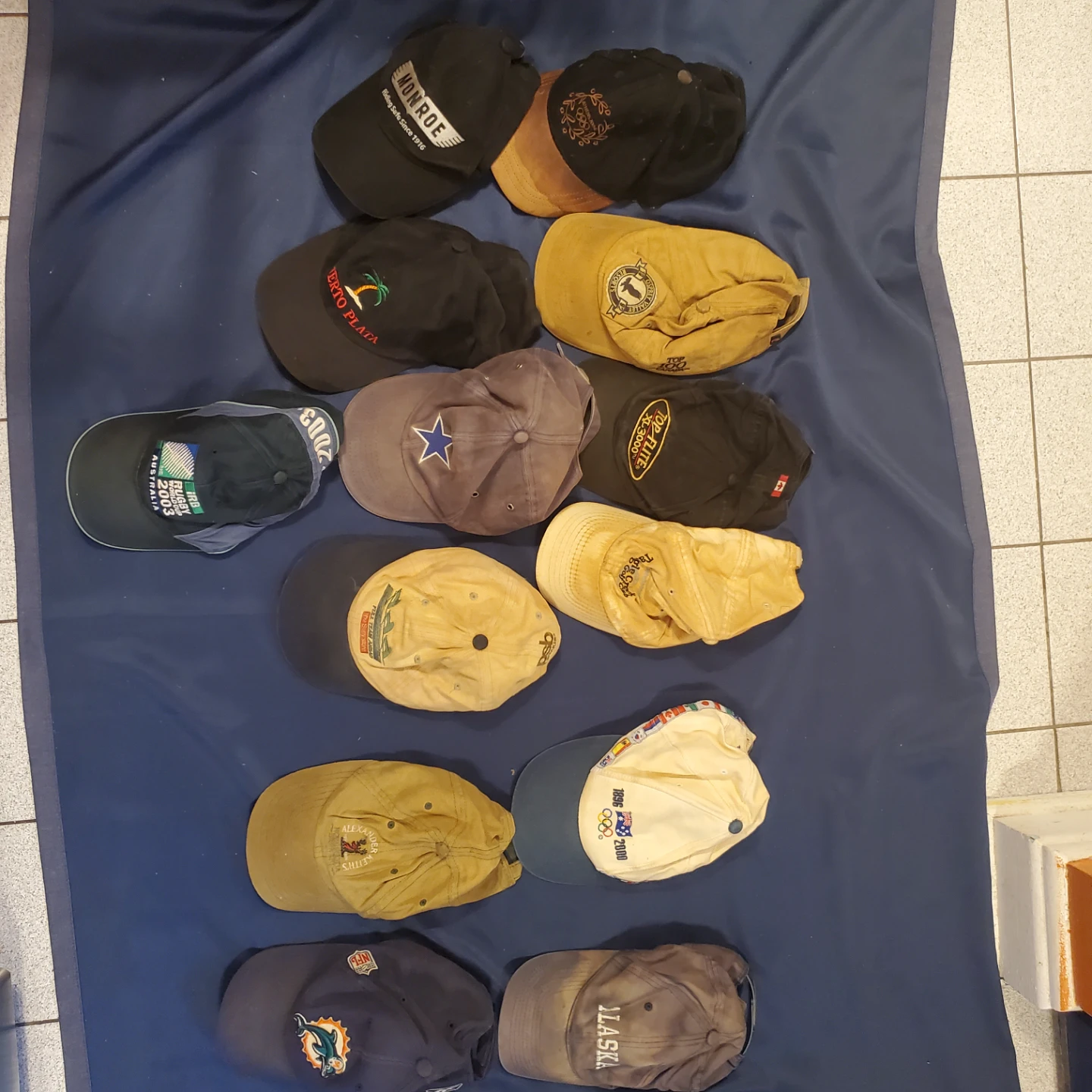 Collection of Assorted Baseball Caps
