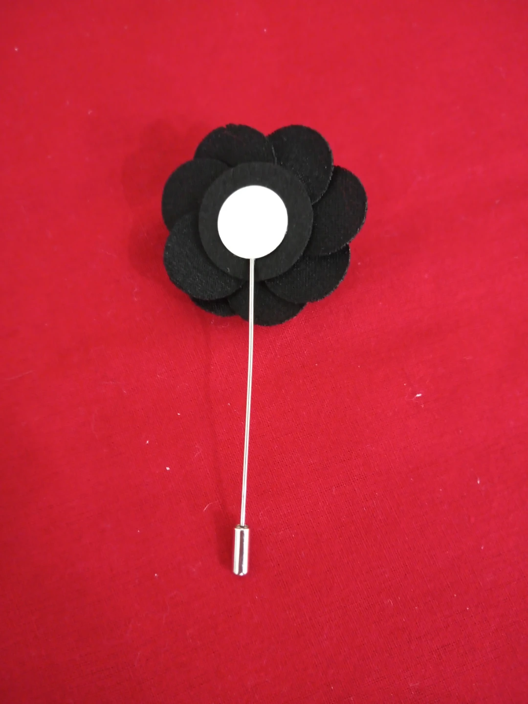🆕️ Black Rose Lapel Pin Brooch - photo 2