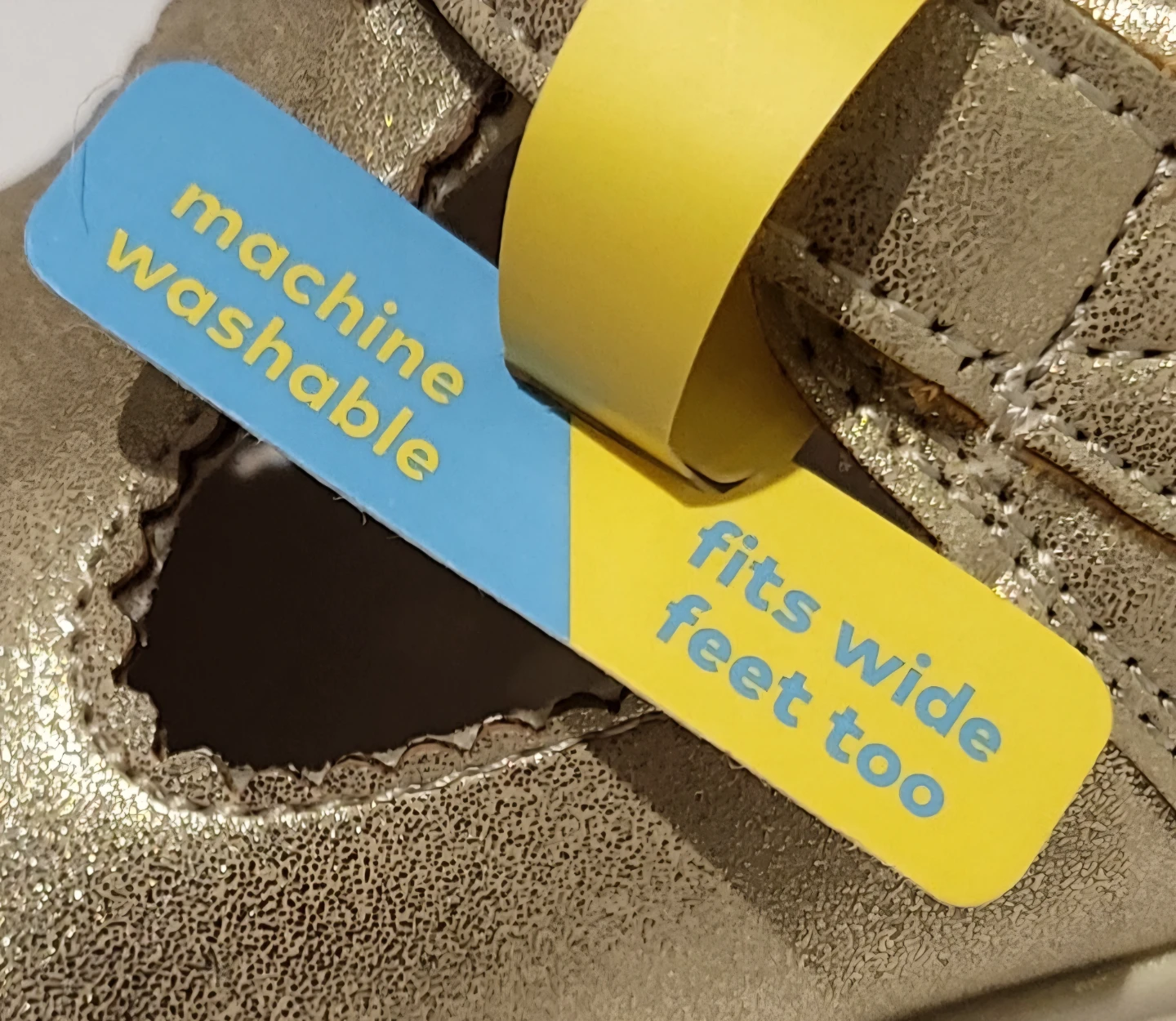 Stride Rite Gold Mary Jane Shoes - photo 2