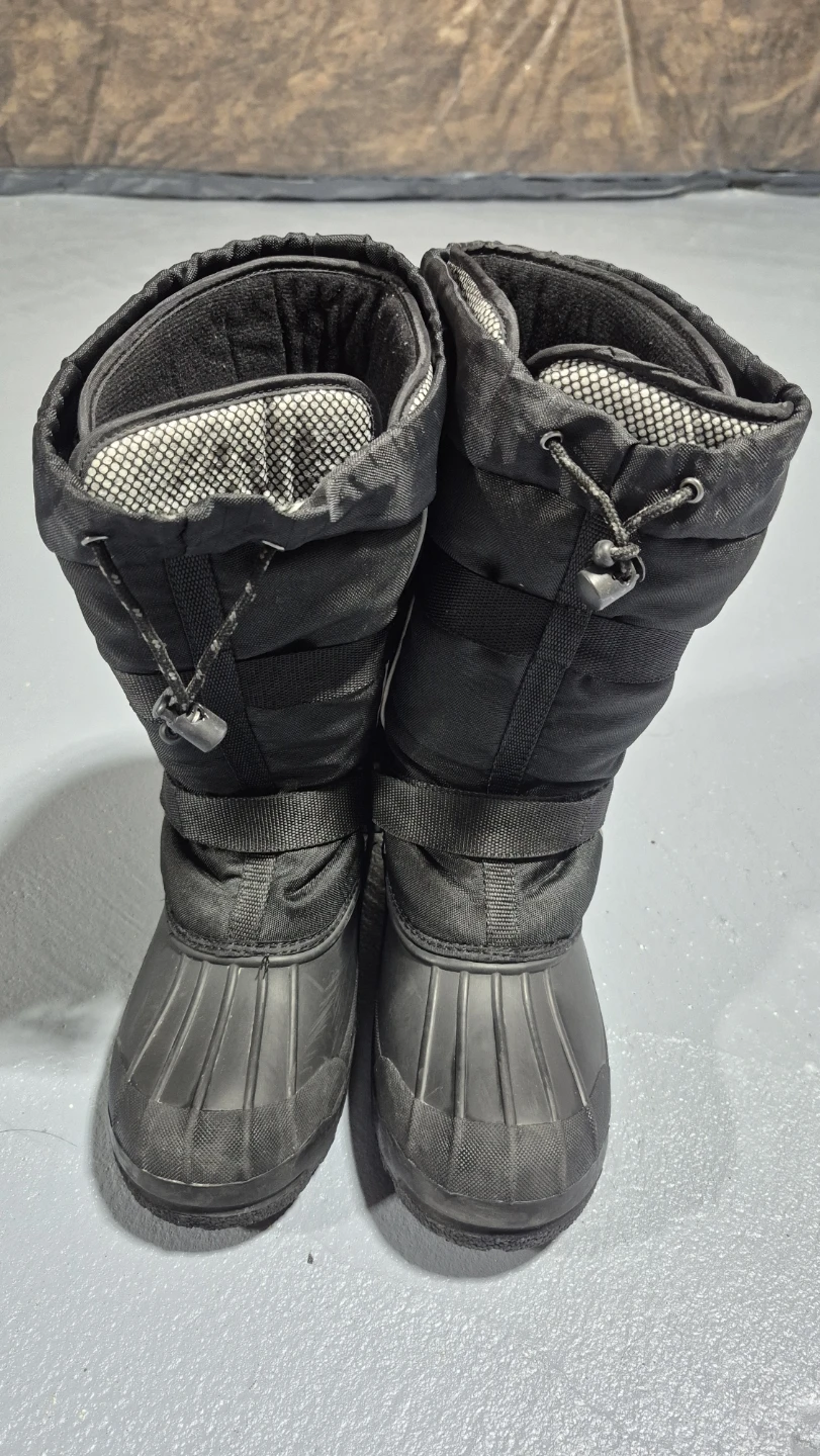 Black Winter Boots Size 10