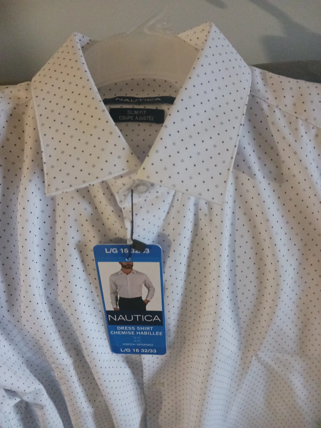 Nautica Men's Dress Shirt L/G 16 32/33 - photo 2