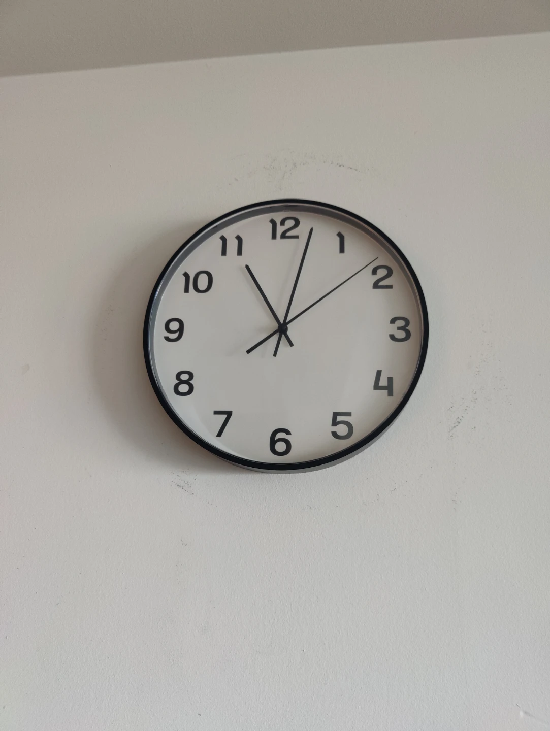 Black Wall Clock
