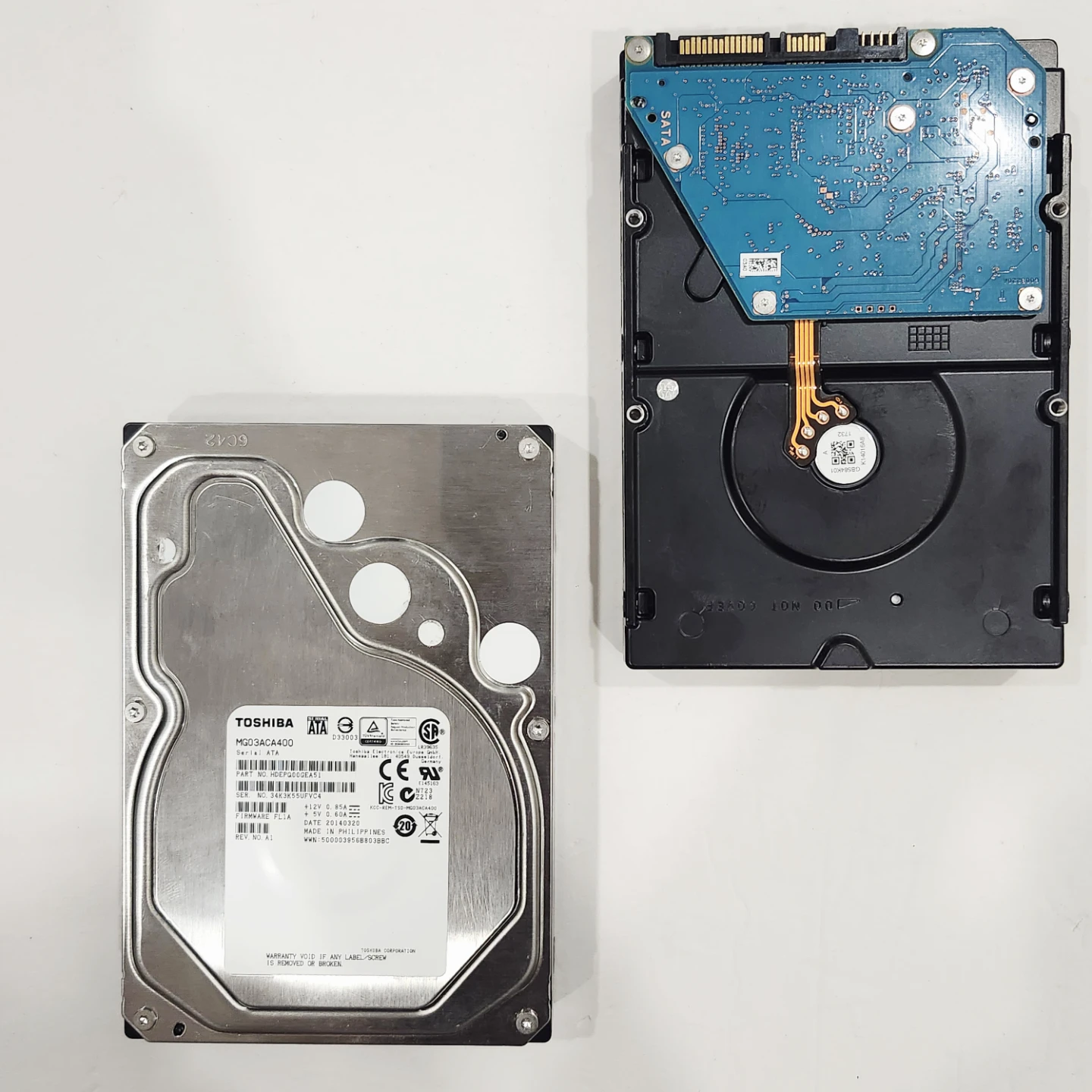 Toshiba 4TB SATA Hard Drive Enterprise - photo 4