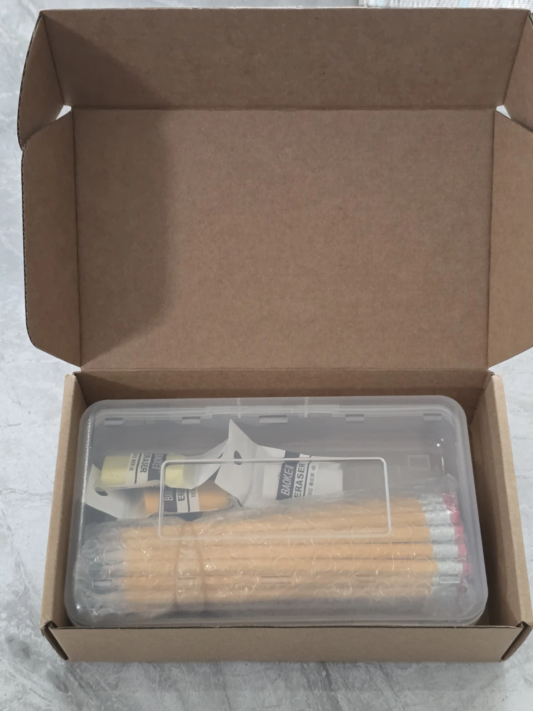 New set 29 pcs pencil & 3 eraser and pencil box - photo 2