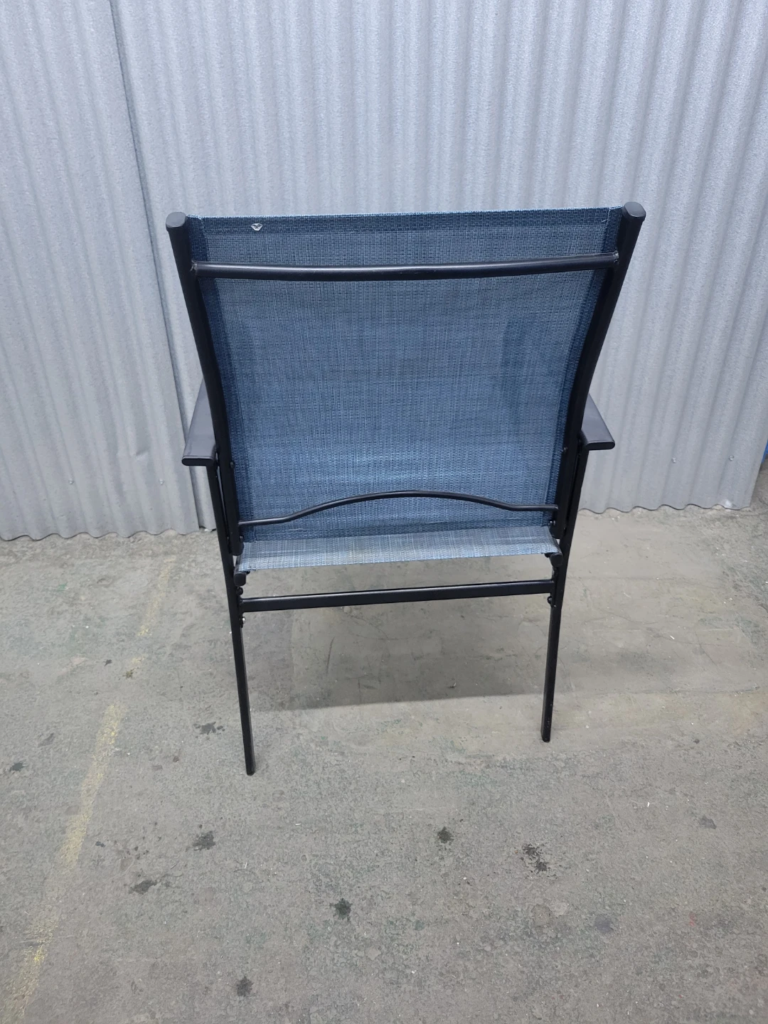 Blue Mesh Patio Chair - photo 5