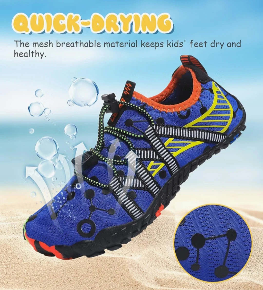 Yought  Kids Quick-Drying Water Shoes