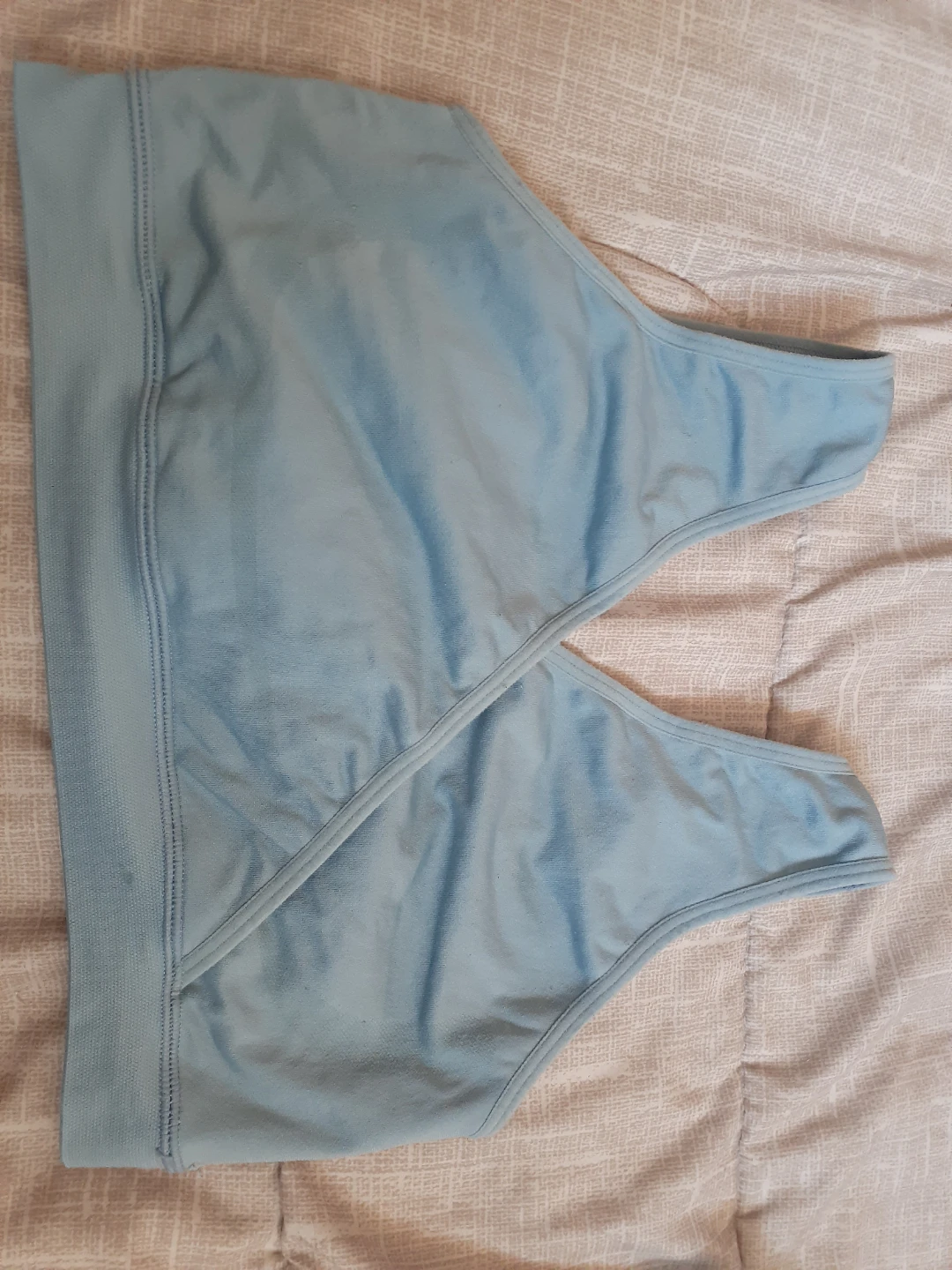 Light Blue Sports Bra