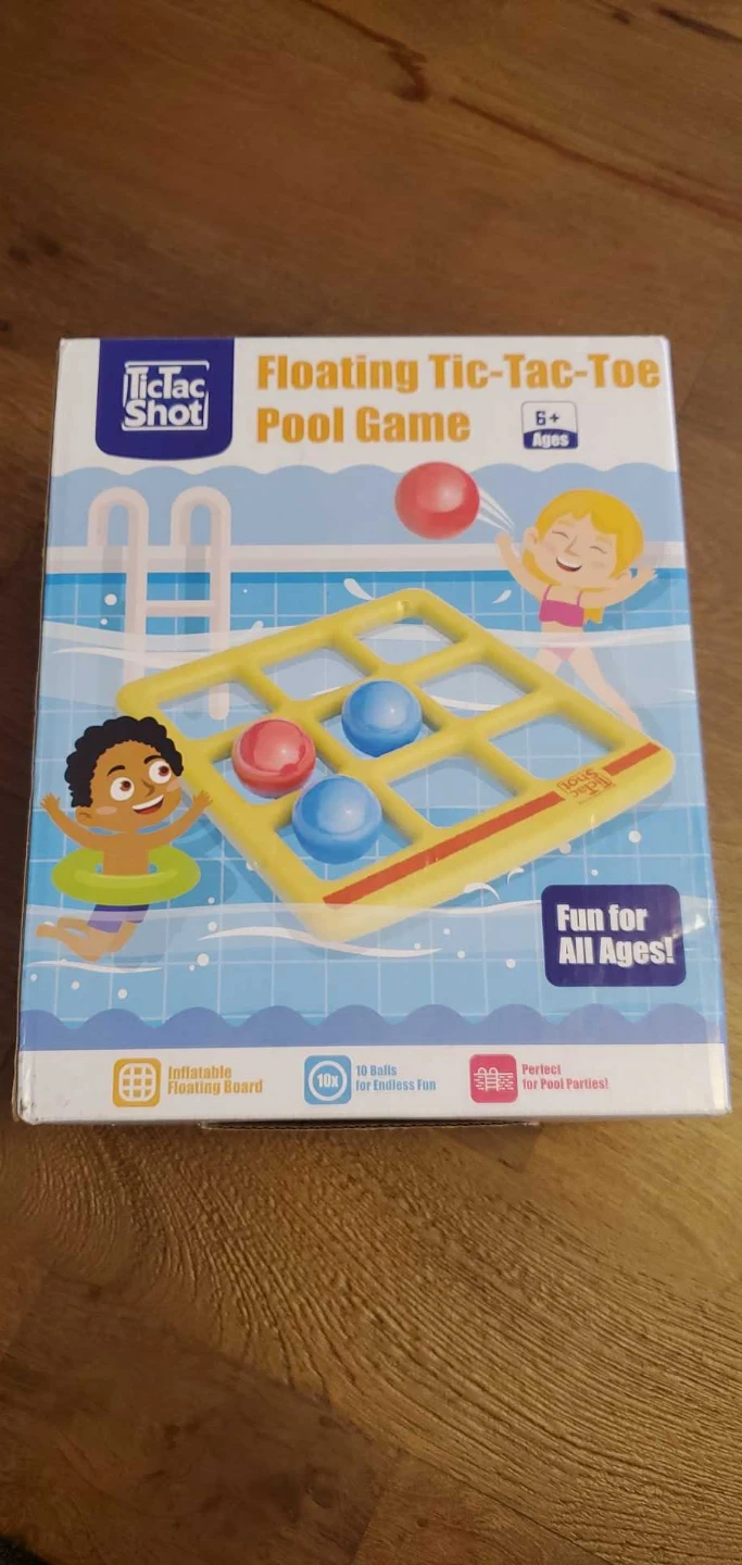 Tic Tac Shot Floating Pool Game - photo 2