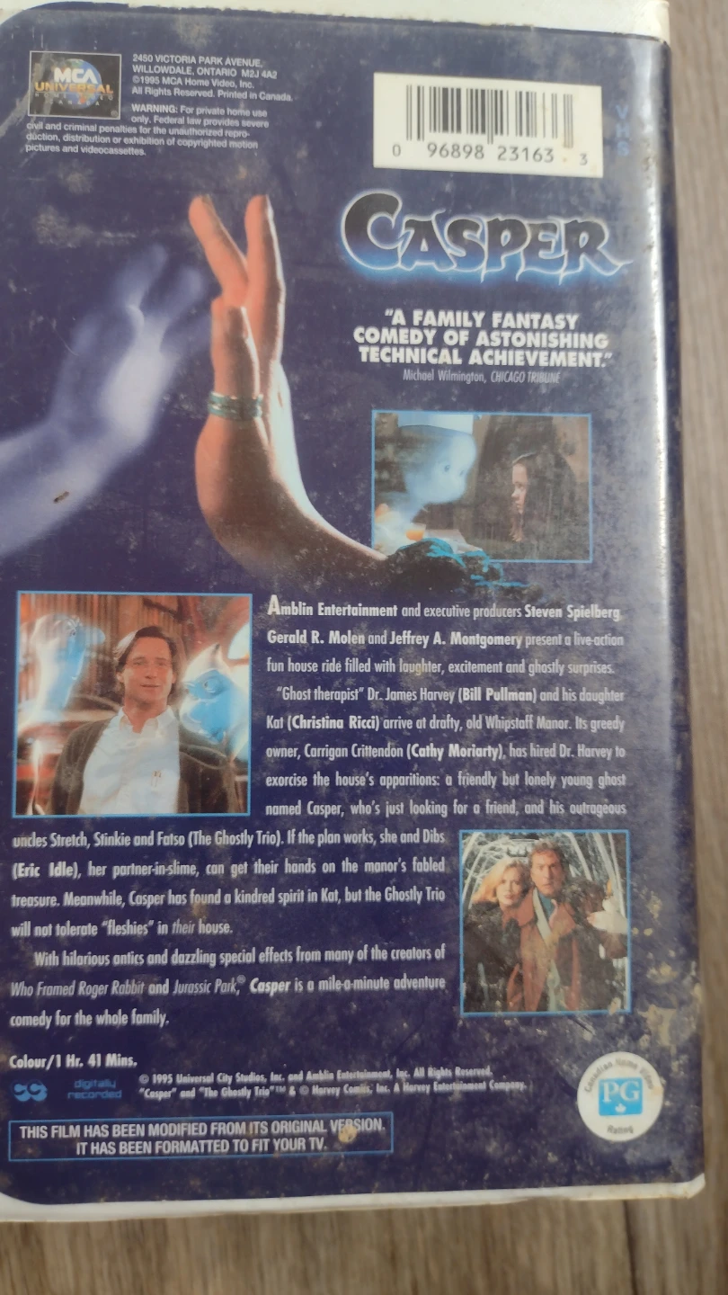 VHS- CASPER - photo 2