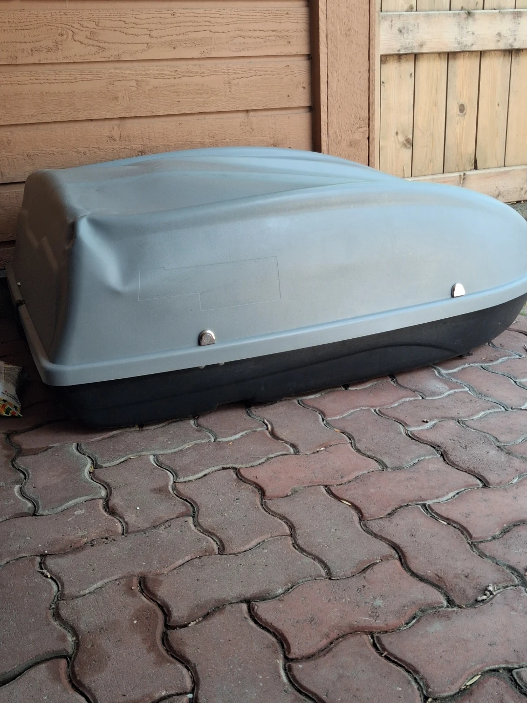 Grey Cargo Box Roof Carrier