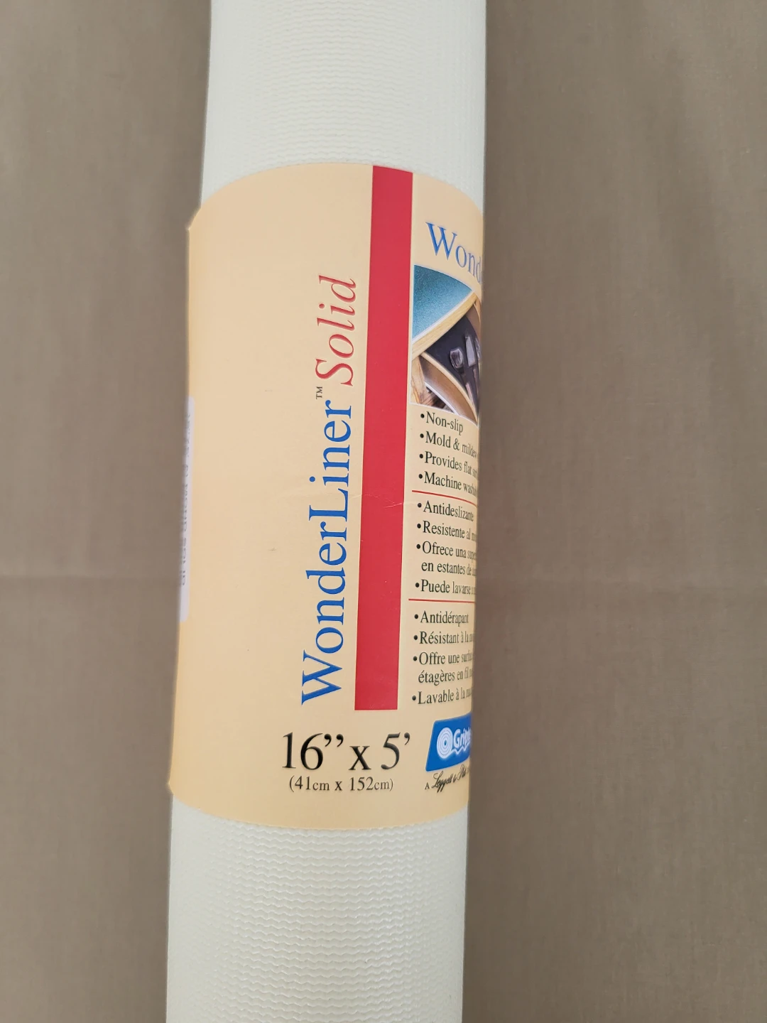 WonderLiner Solid Shelf Liner 16" x 5' - photo 2