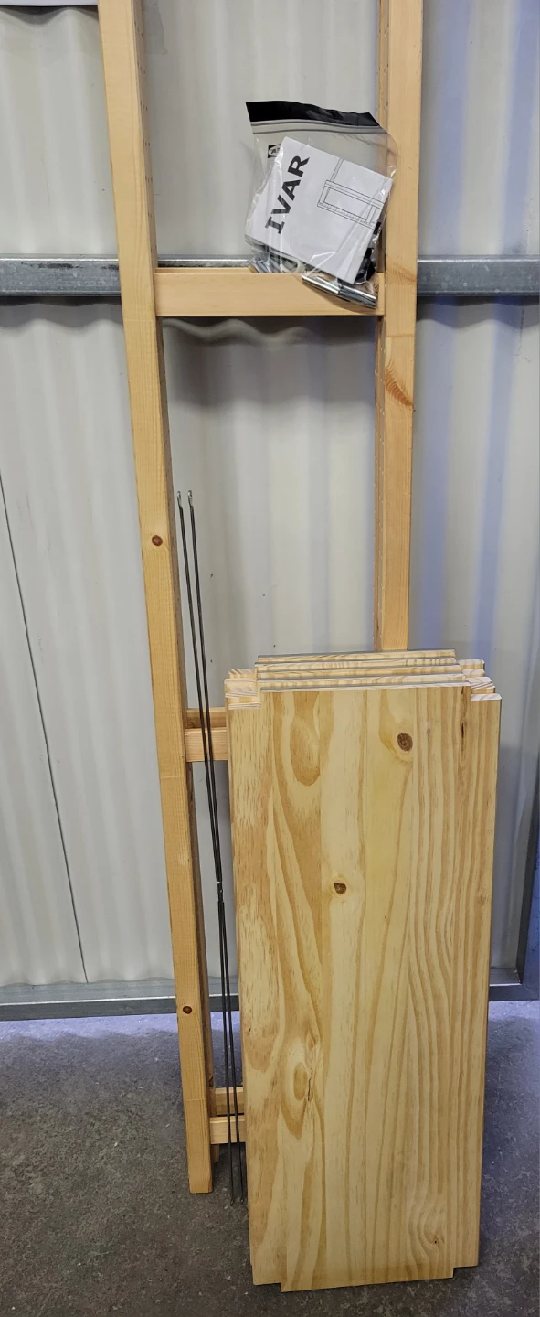 Like new IKEA IVAR Shelving Unit - Pine Wood - photo 4