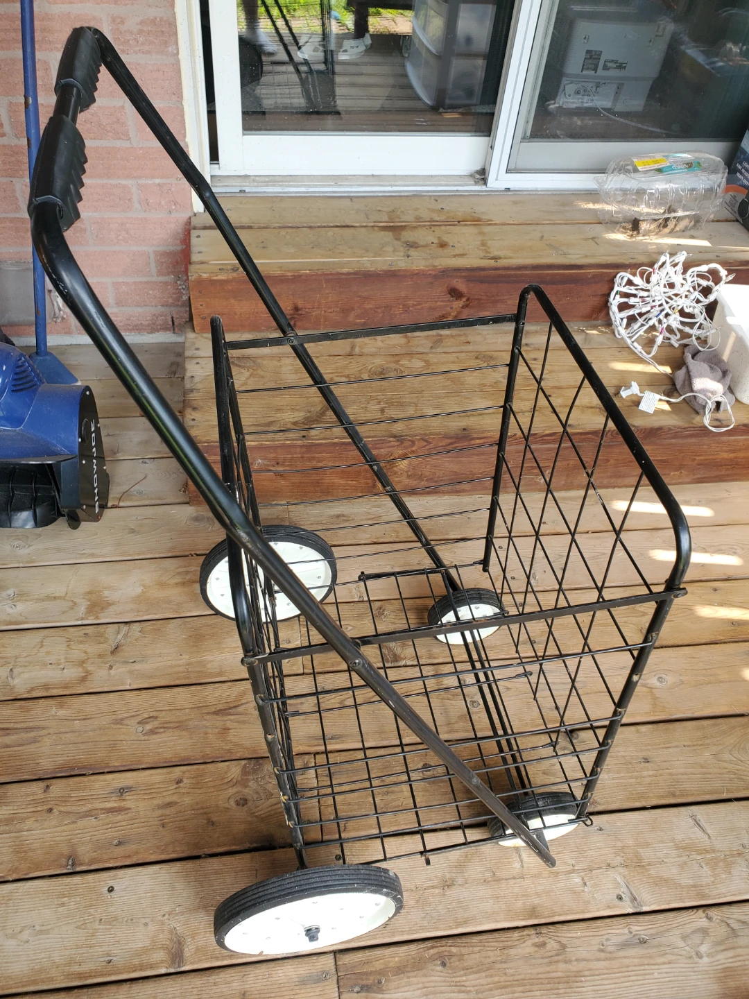 Folding Shopping Cart - photo 2