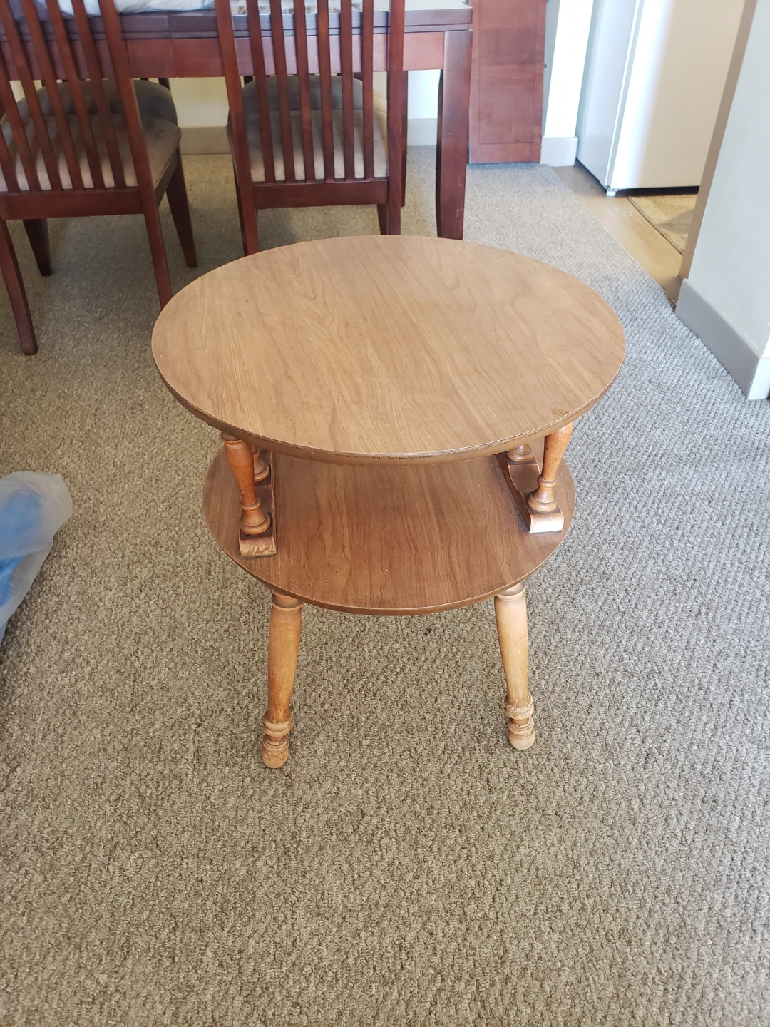 Vintage End Table ( Real Wood )