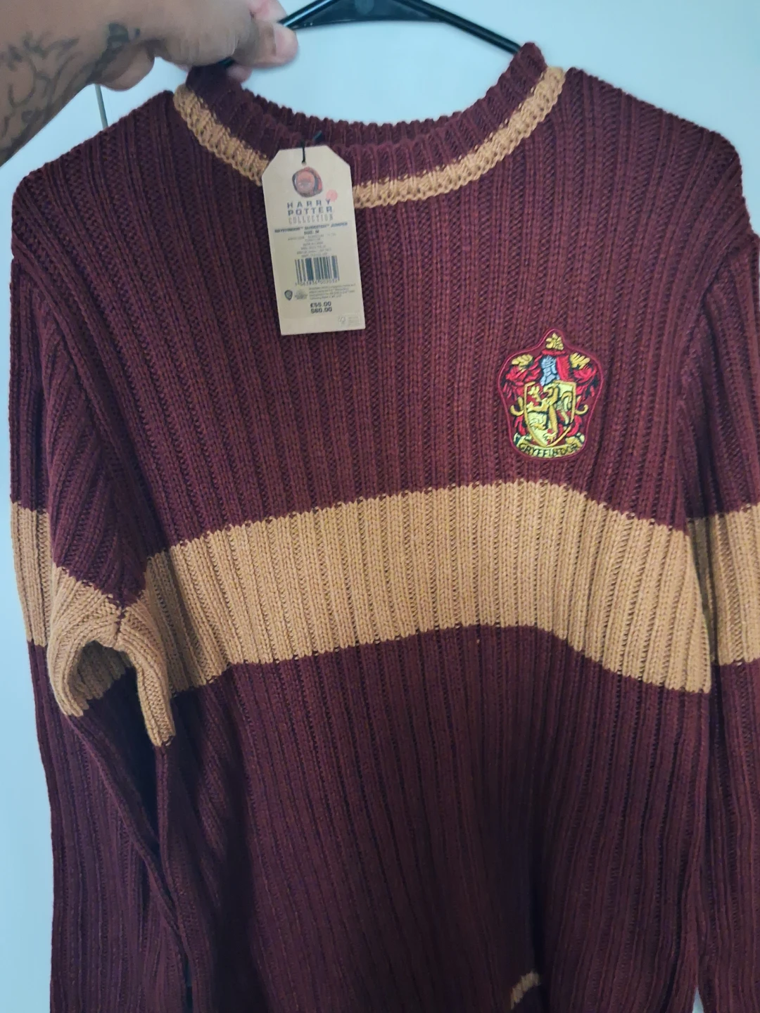 Harry Potter Gryffindor Quidditch Jumper - Size M - photo 3