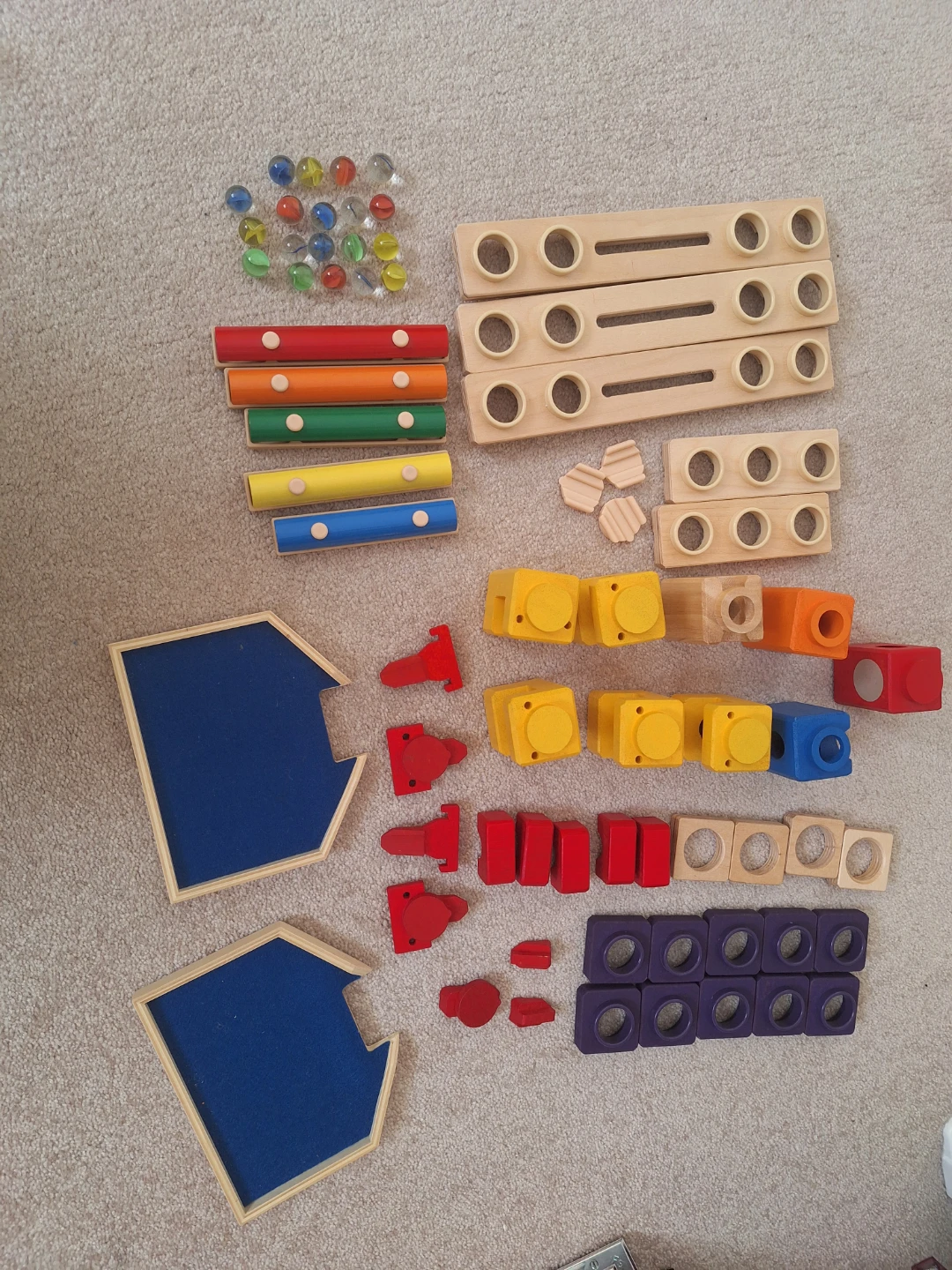 Wooden Marble Run with Sound Bars - photo 3
