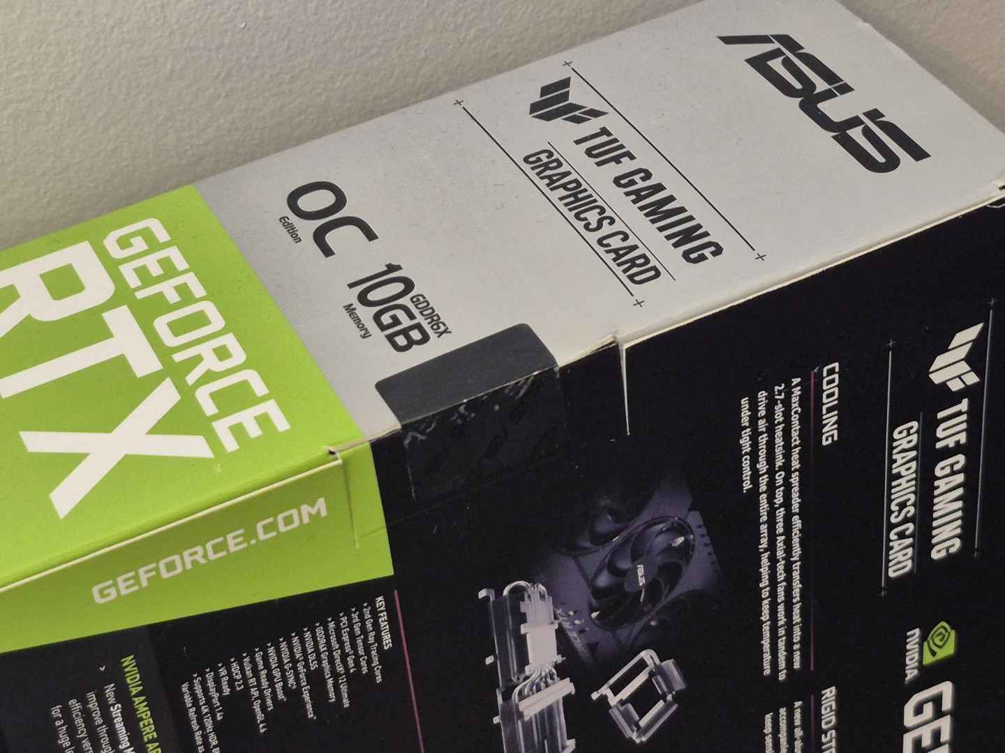 ASUS TUF Gaming GeForce RTX 3080 10GB OC Edition Graphics Card - photo 2