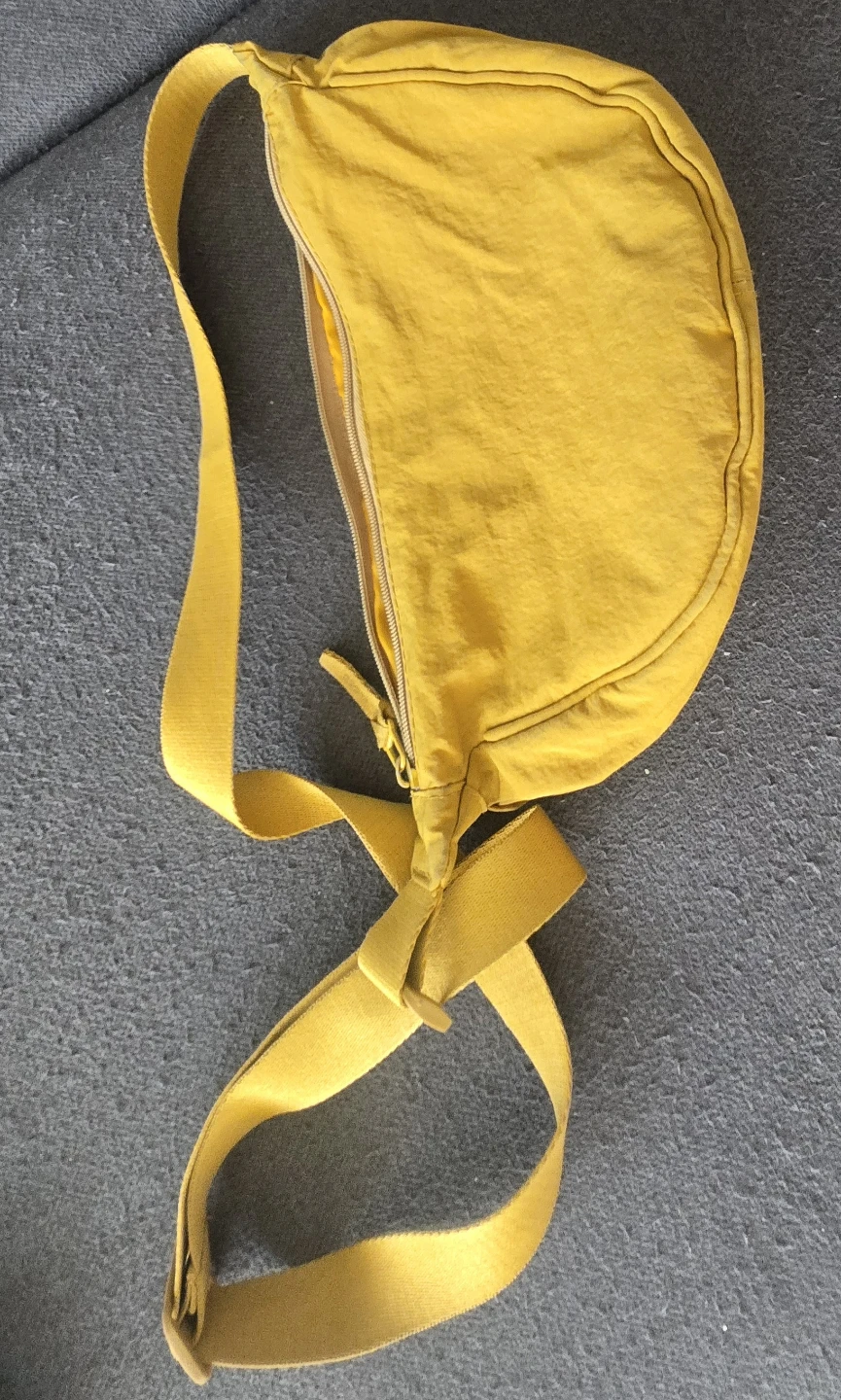 Yellow Fanny Pack / Crossbody Bag