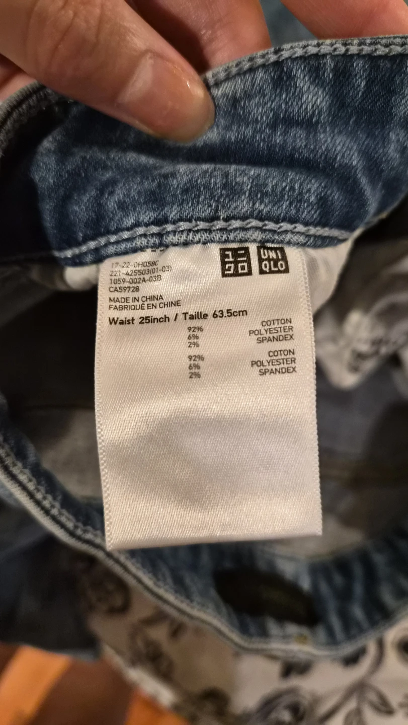 UNIQLO JEANS Women's Denim Pants Size 25 - photo 3