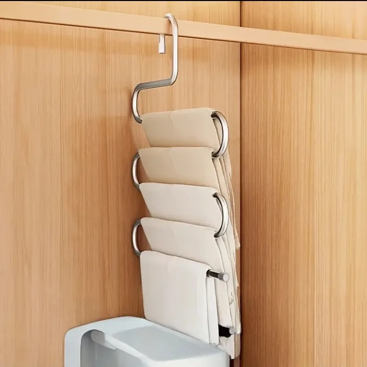 (BRAND NEW) S-Shaped Multi-Layer Hanger for Pants and Towels