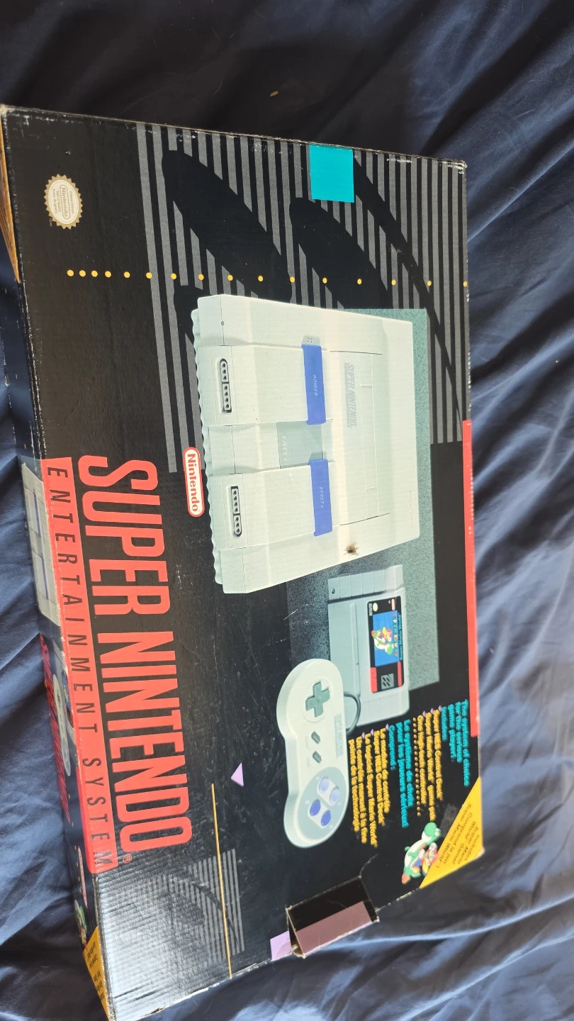 Nintendo Super Entertainment System Console with Games - photo 2