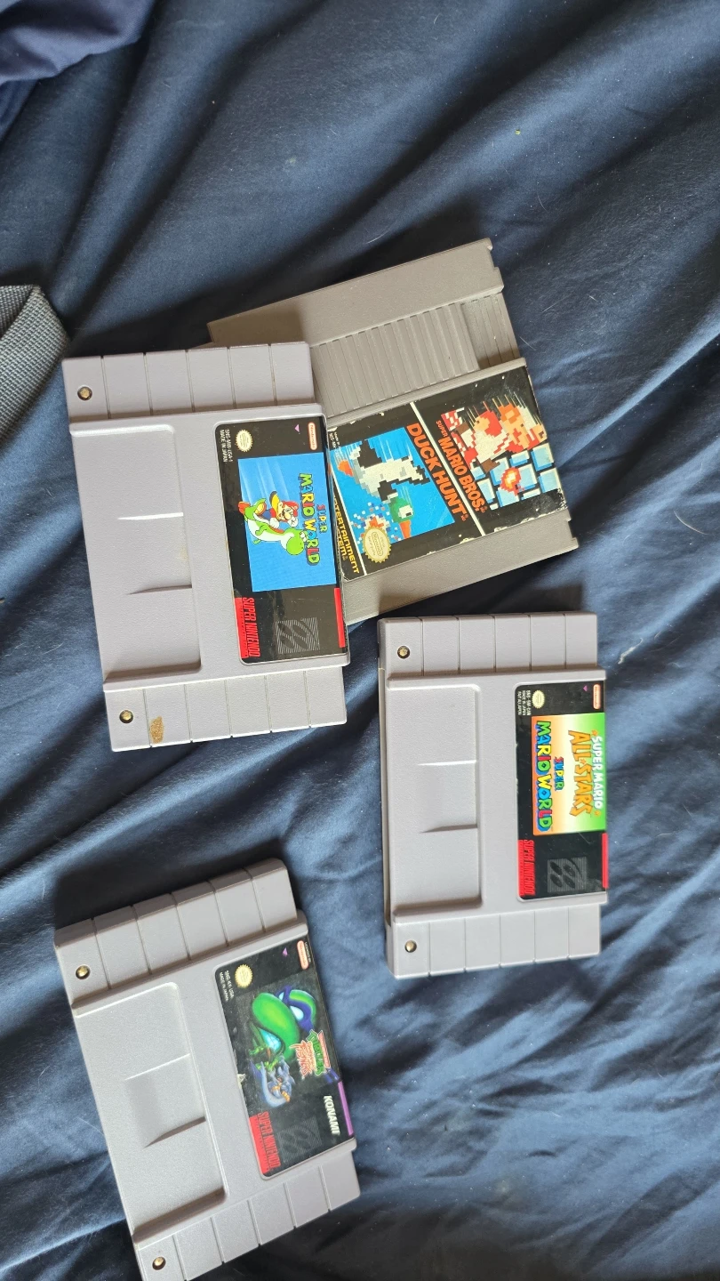 Nintendo Super Entertainment System Console with Games - photo 3