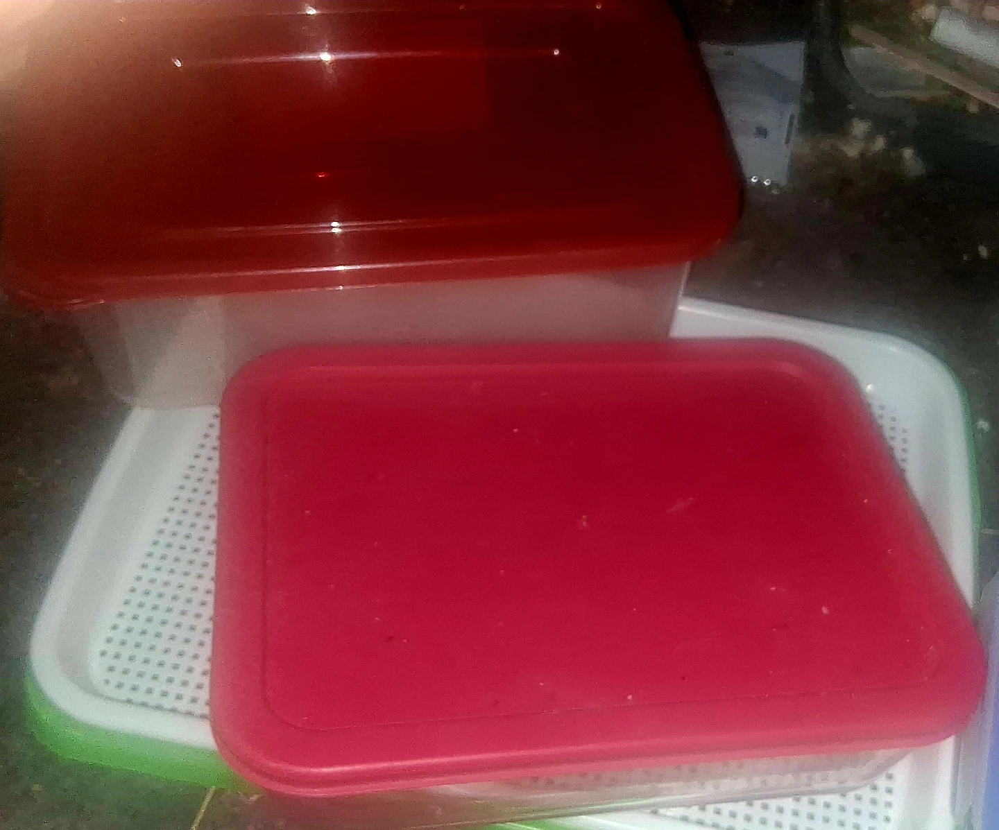 Assorted Food Storage Containers Glass/Plastic - photo 3