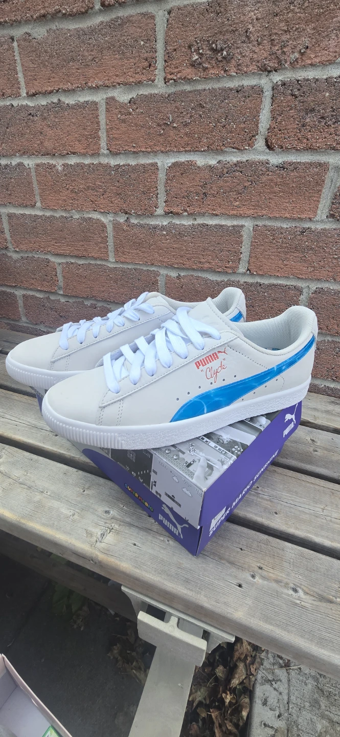 Puma Clyde Super Mario Edition Sneakers