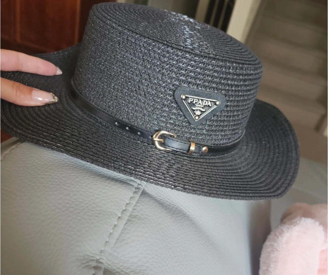 Prada Black Straw Hat - photo 3