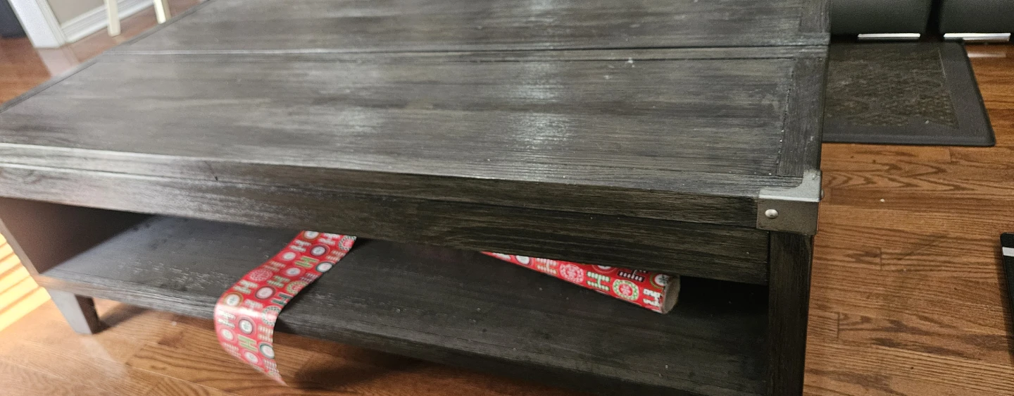 Lift-Top Coffee Table with Storage - photo 3