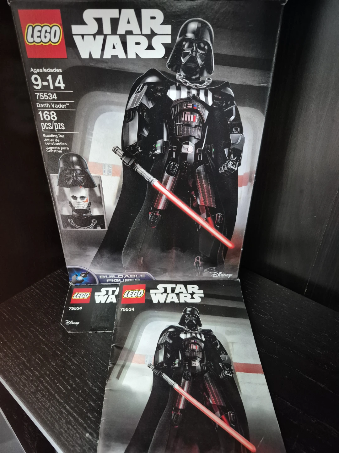 LEGO Star Wars Darth Vader Buildable Figure 75534